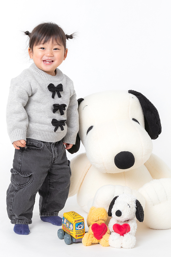 告知モデル　PEANUTS × KIDS-TOKEI 2025 vol.4