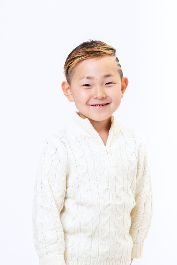 冬羽 中部 小学生 男の子 モデル画像05