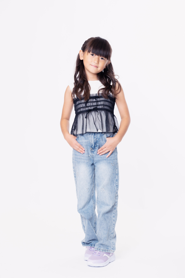 ゆの 中部 小学生 女の子 モデル画像02