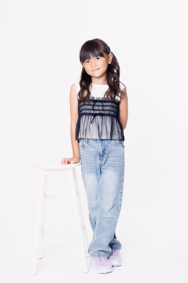 ゆの 中部 小学生 女の子 モデル画像05