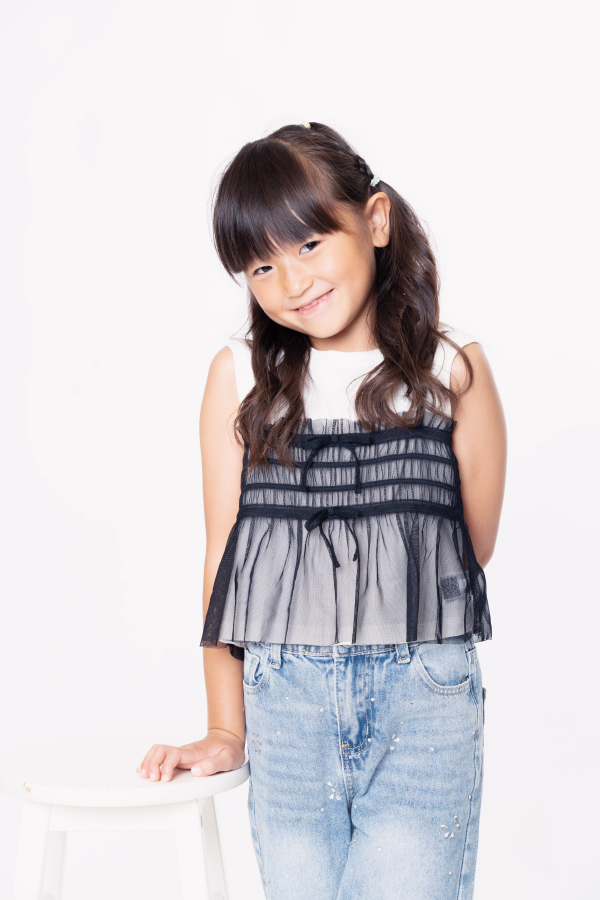 ゆの 中部 小学生 女の子 モデル画像06