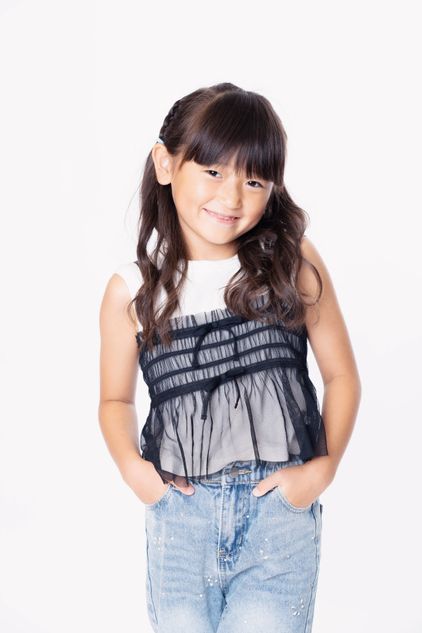 ゆの 中部 小学生 女の子 モデル画像07