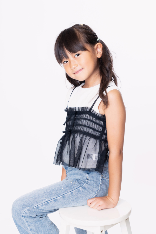 ゆの 中部 小学生 女の子 モデル画像10