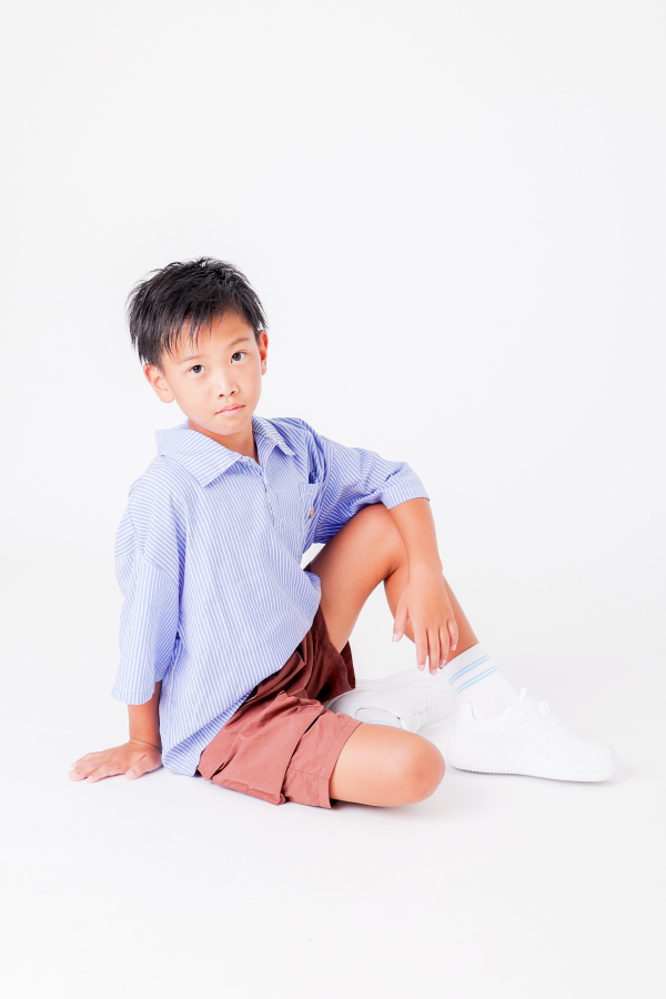 渚希 中国・四国 小学生 男の子 モデル画像08