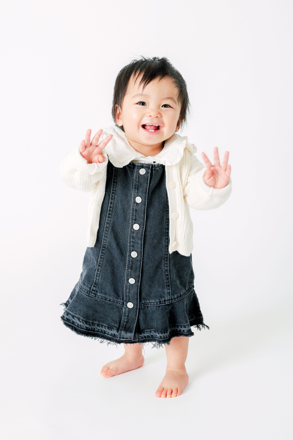 紬 関西 0～1歳 女の子 モデル画像01