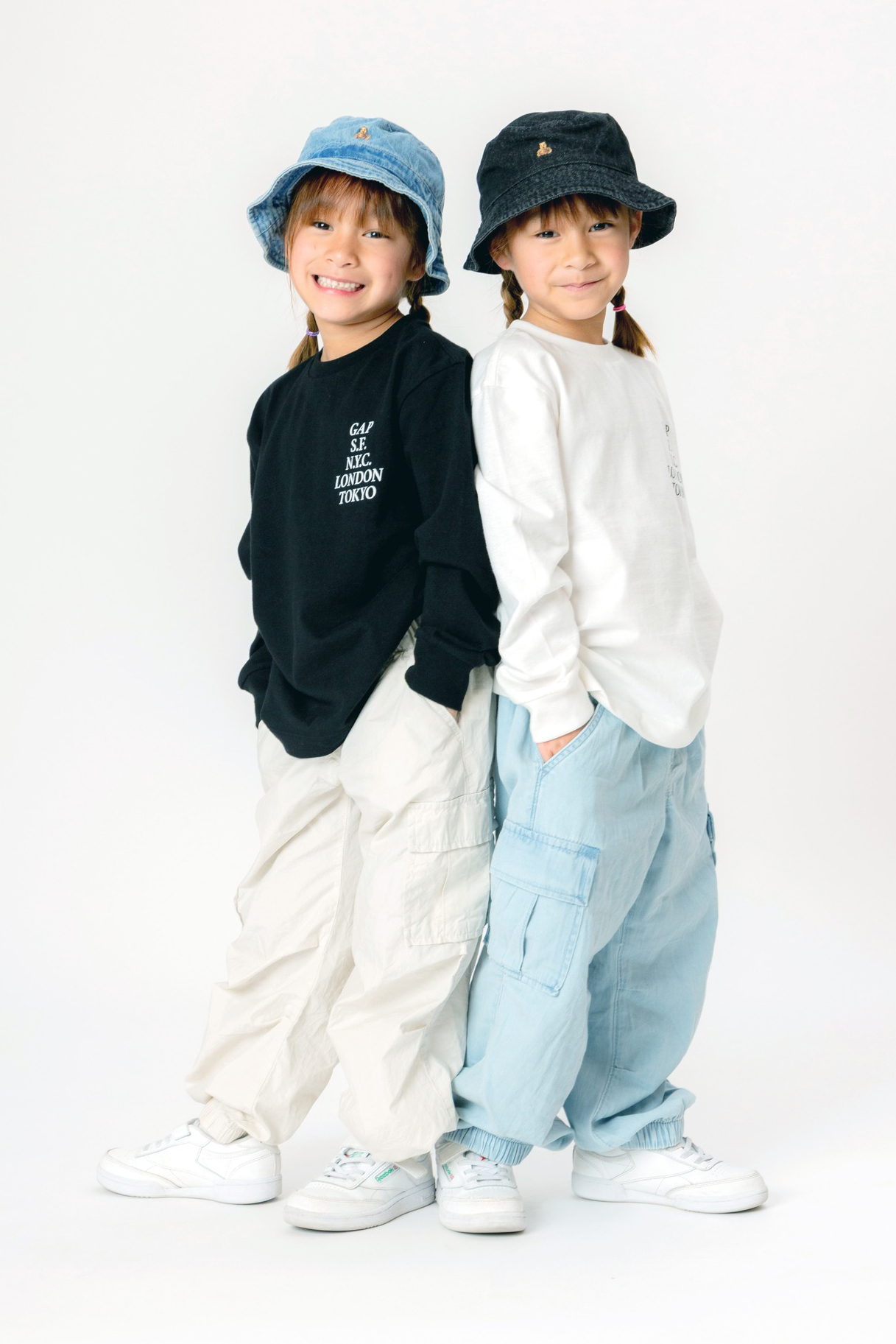 Gap×キッズ時計コーディネート1