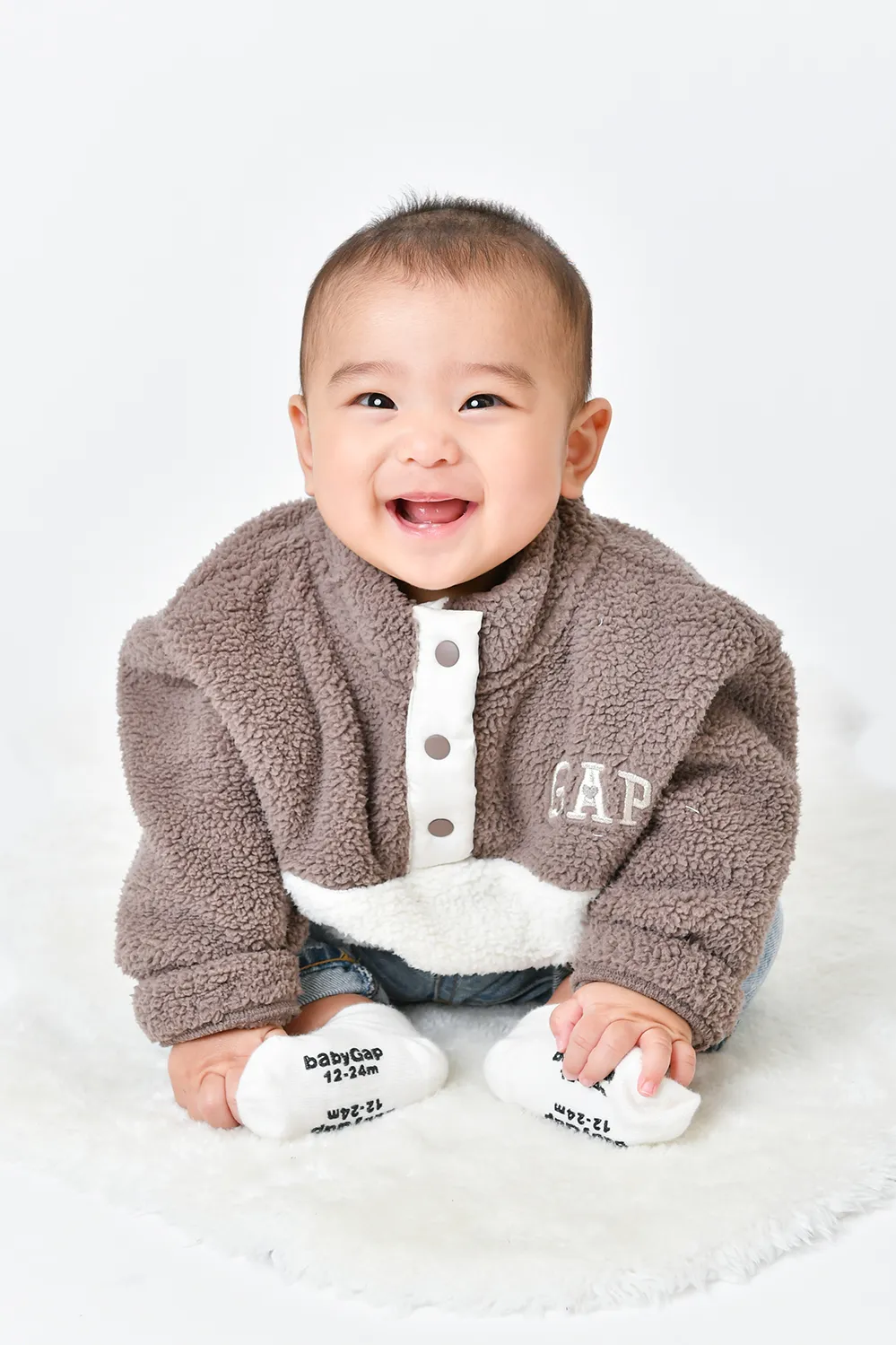 Gap×キッズ時計 男の子 0歳