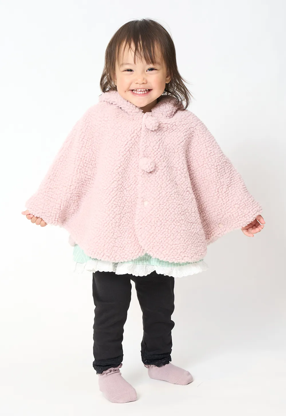 キッズ時計モデル写真 女の子 3歳