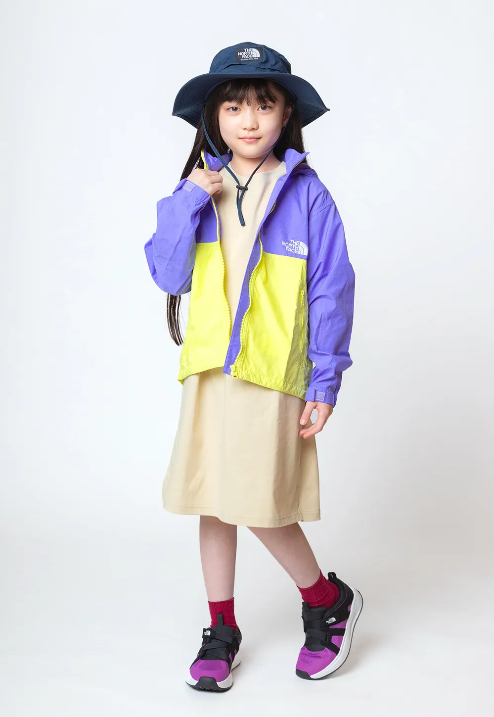 キッズ時計モデル画像　女の子 10歳