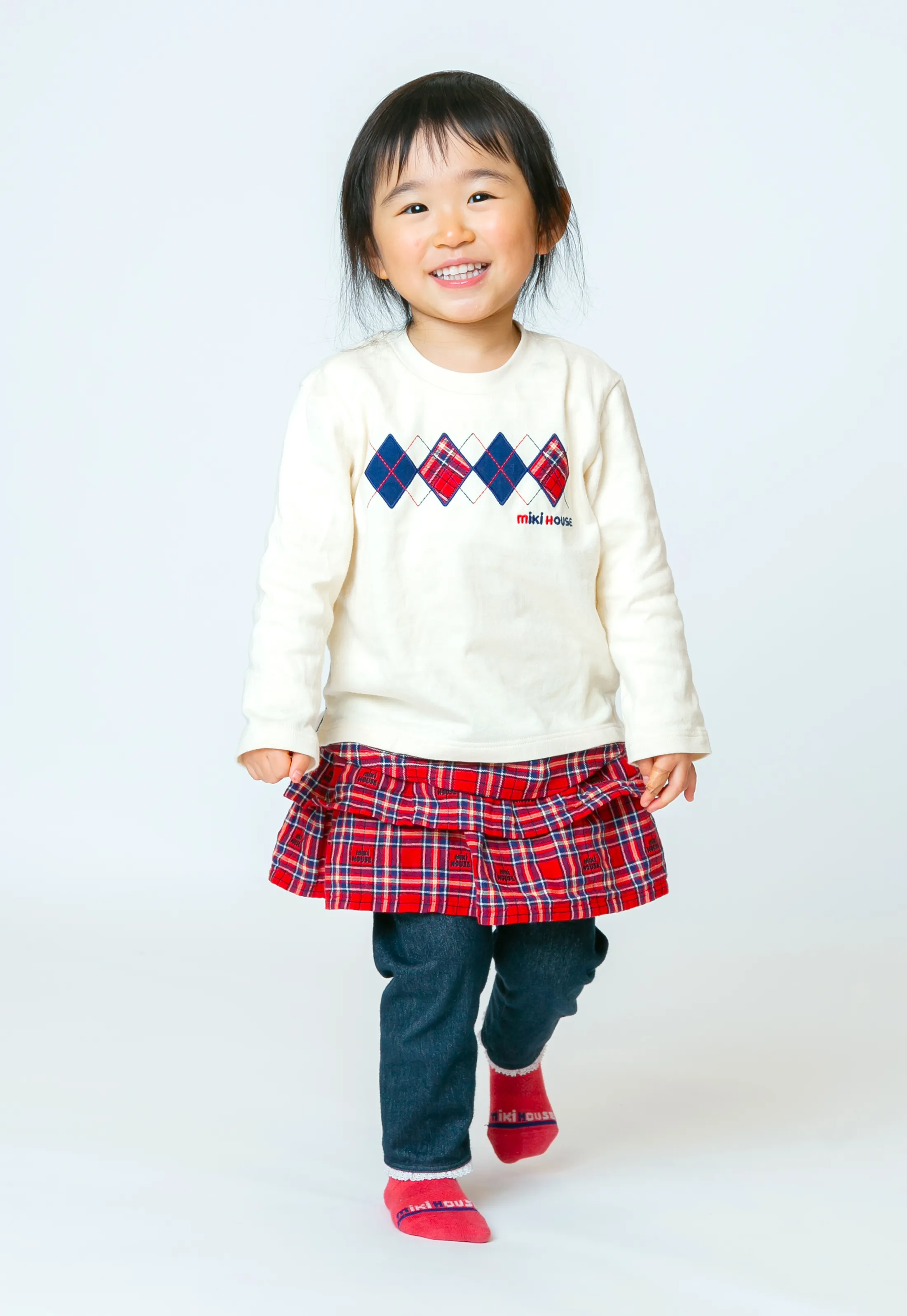 キッズ時計モデル写真 女の子 4歳