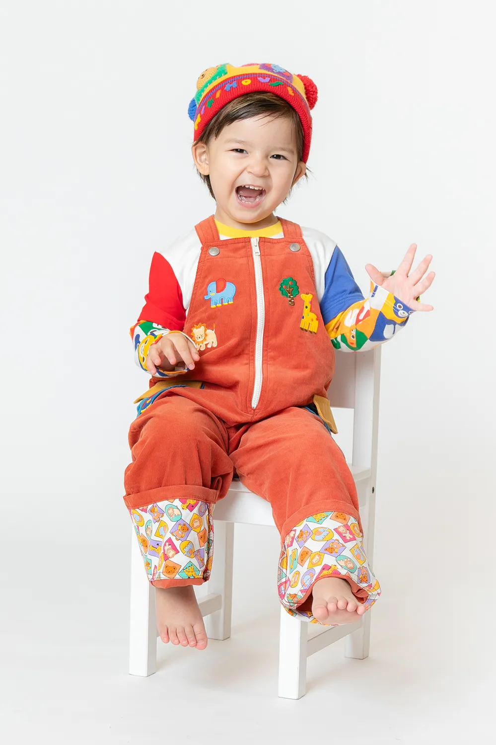 キッズ時計×ミキハウス 女の子 4歳