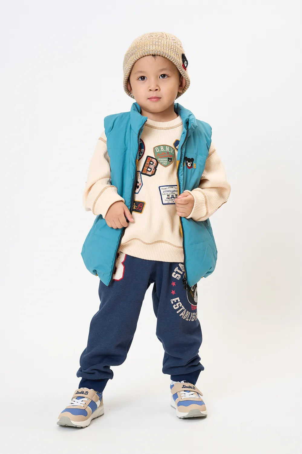 キッズ時計×ミキハウス 男の子 5歳