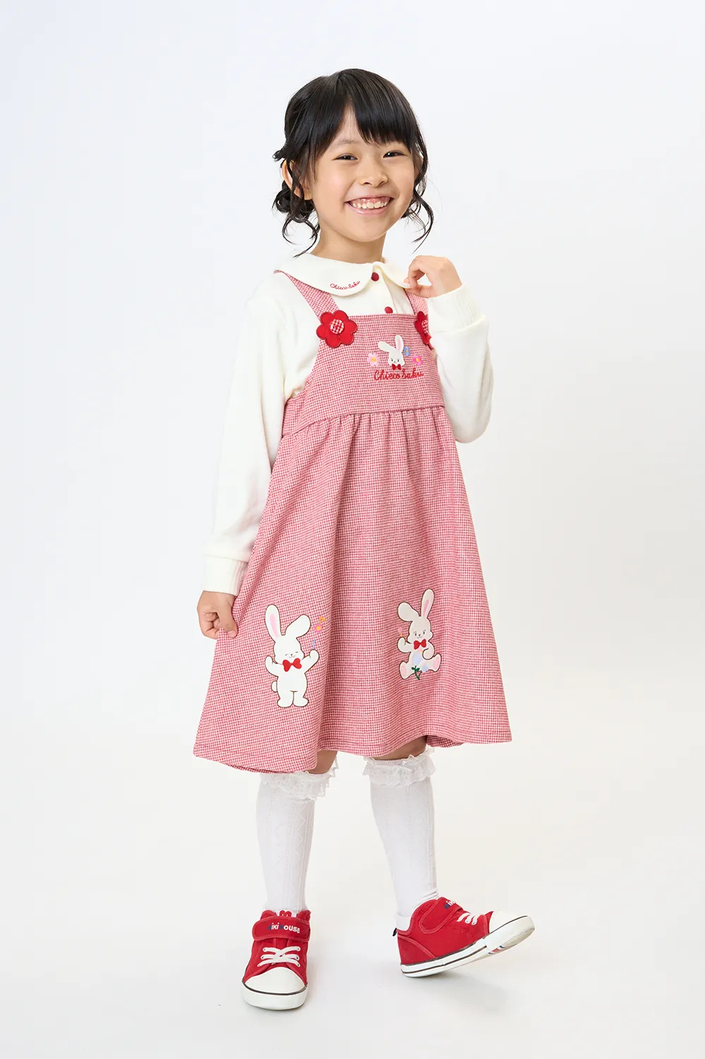 キッズ時計×ミキハウス 女の子 8歳