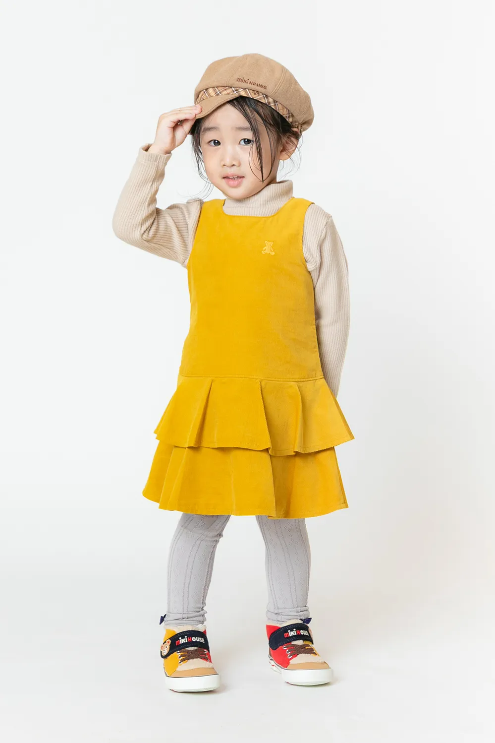 キッズ時計×ミキハウス 女の子 4歳
