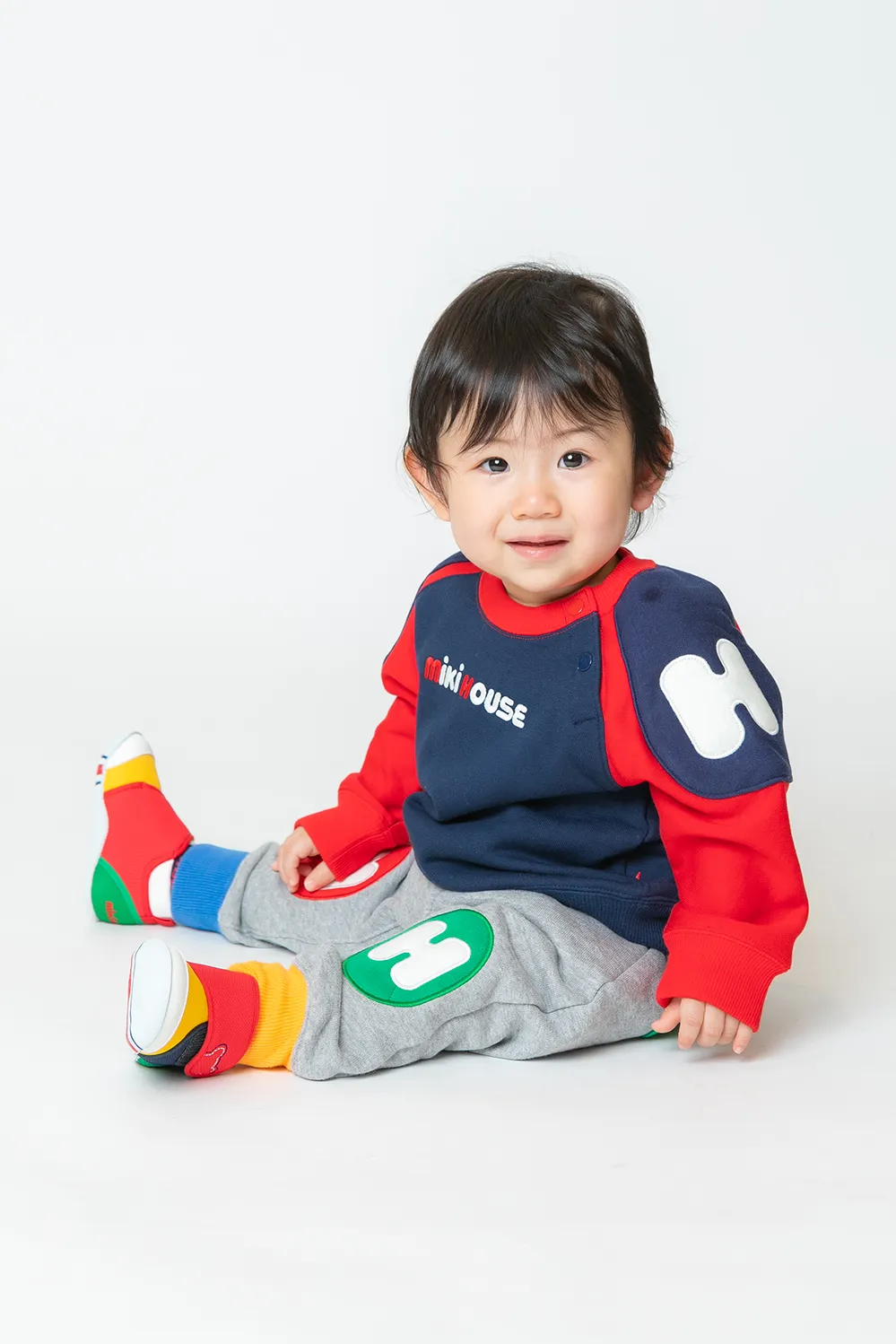 キッズ時計×ミキハウス 男の子 2歳