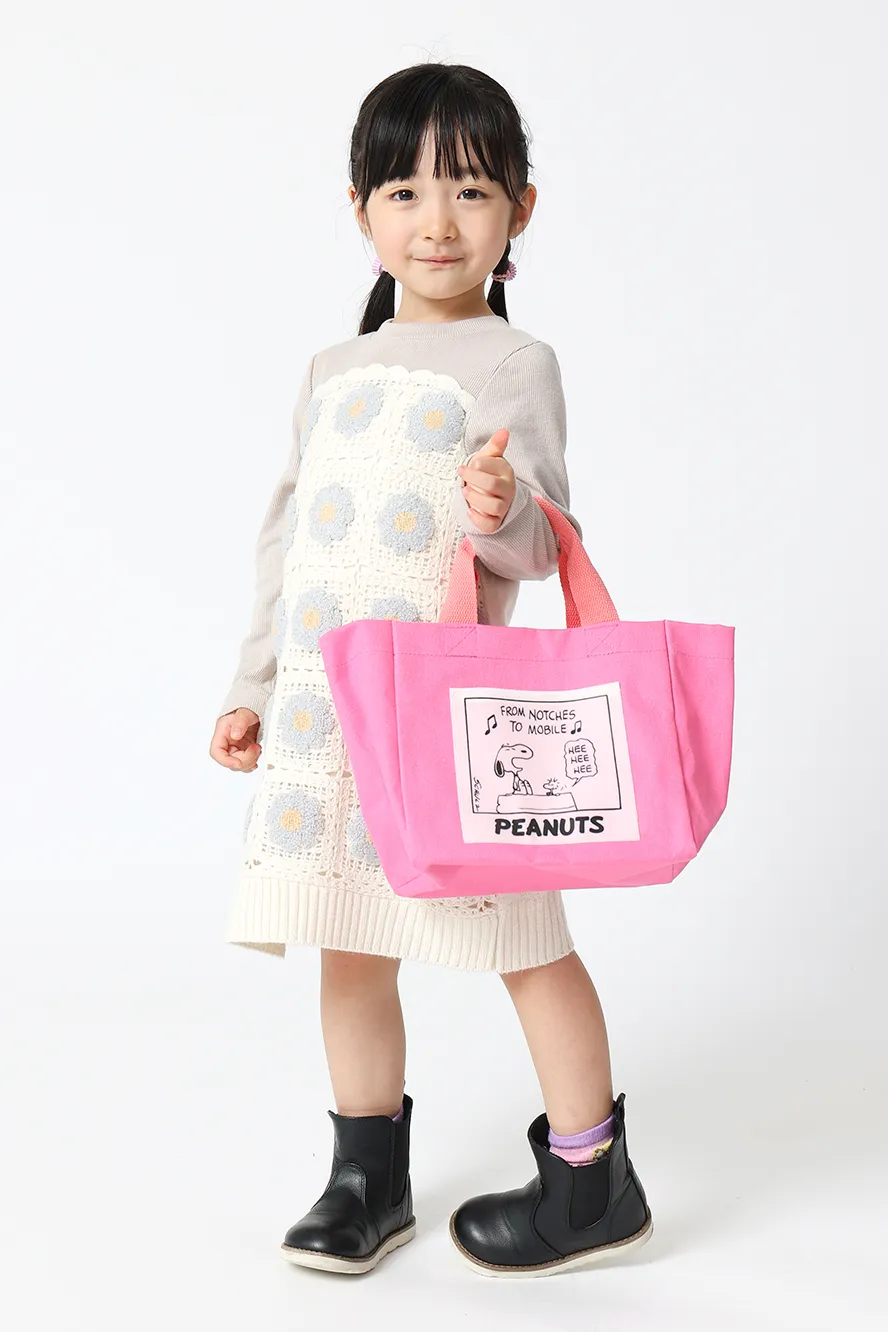 スヌーピー キッズモデル 女の子 5歳
