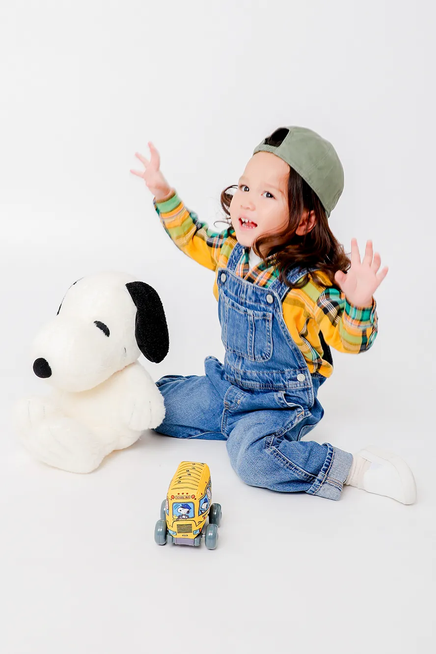 スヌーピー キッズモデル 男の子 4歳