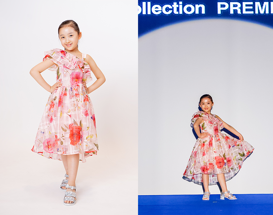 KIDS-TOKEI on VOGUE italia collection AW sns live 2025イメージ画像