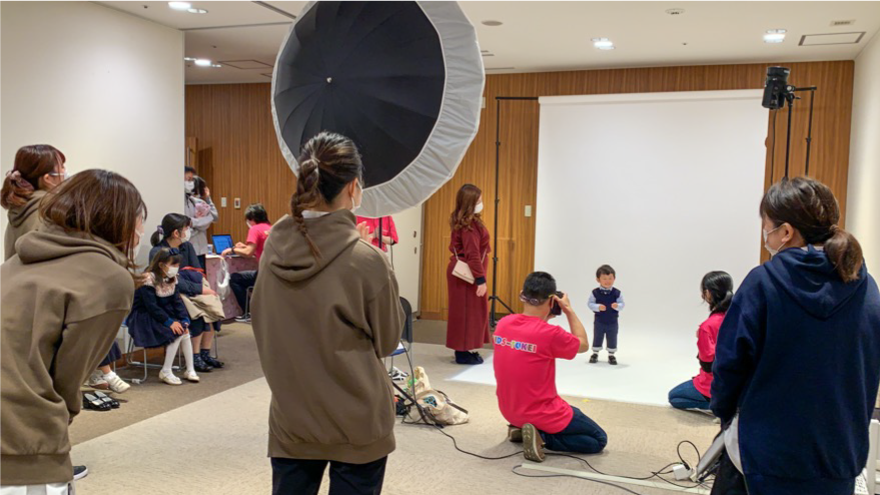 KIDS-TOKEI on VOGUE Italia 2026 vol.4 撮影会風景